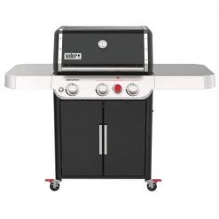 Weber Genesis E-325s Porzellanschwarz / Montiert - Gasgrill