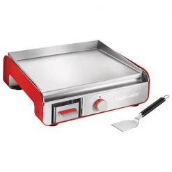 Lagrange Plancha PRO Inox Rot - Elektrogrill