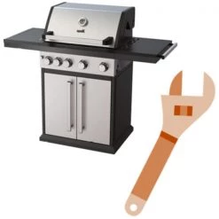 Primotecq BBQ 560 Montiert - Gasgrill