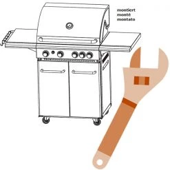 OUTDOORCHEF Australia 425 G Montiert - Gasgrill